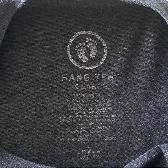 HANG TEN Lone Surfer Shirt Men XL Premium Tee - Picture 4 of 5